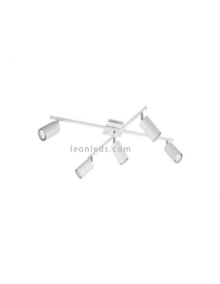 Regleta 5 focos blanca Marley TrioLighting