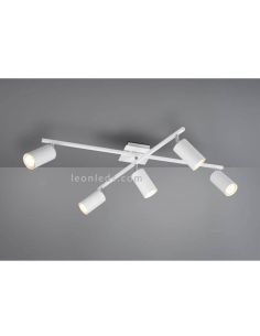 Regleta 5 focos blanca Marley TrioLighting 2