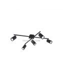 Regleta 5 focos negra Marley TrioLighting