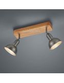 Regleta 2 focos orientables Delhi