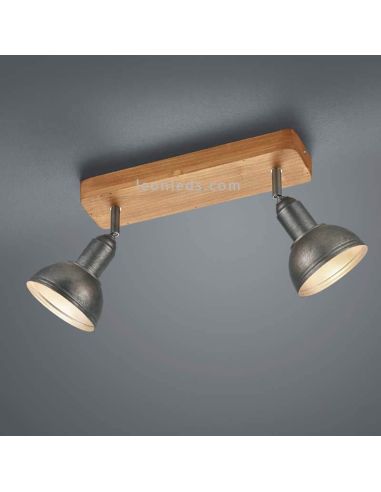 Regleta 2 focos orientables Delhi