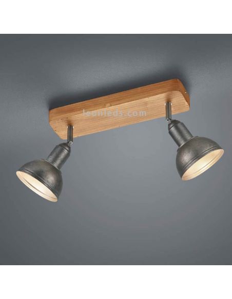 Regleta 2 focos orientables Delhi