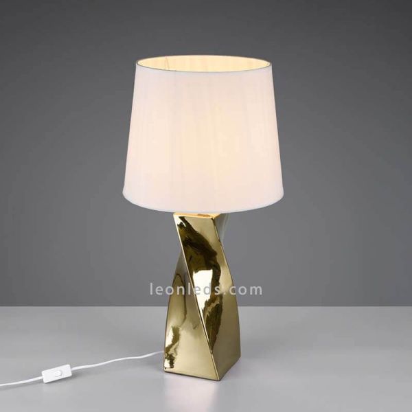 Lámpara de sobremesa Abeba grande de Trio Lighting | LeonLedsiluminacion