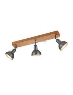 Regleta 3 focos orientables Delhi Trio Lighting