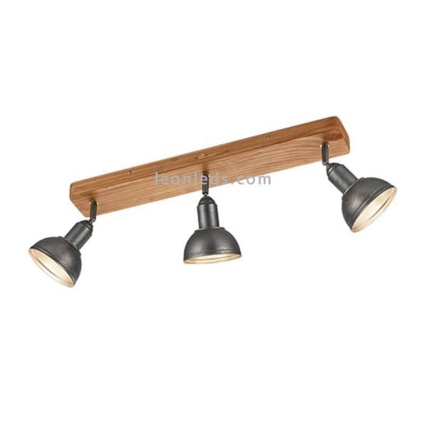 Regleta 3 focos orientables Delhi Trio Lighting