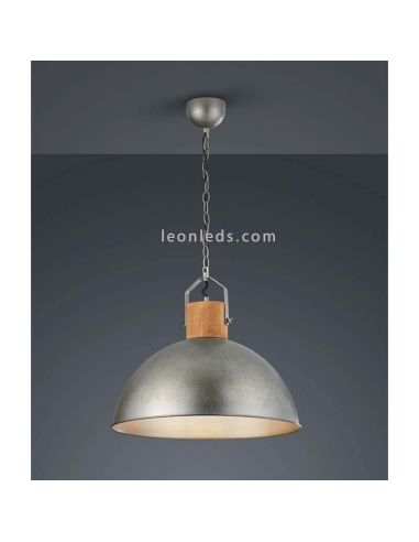 Lámpara de techo industrial Delhi Trio Lighting