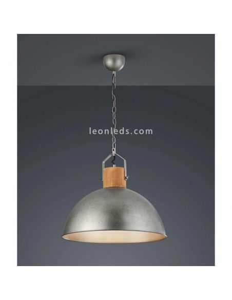 Lámpara de techo industrial Delhi Trio Lighting