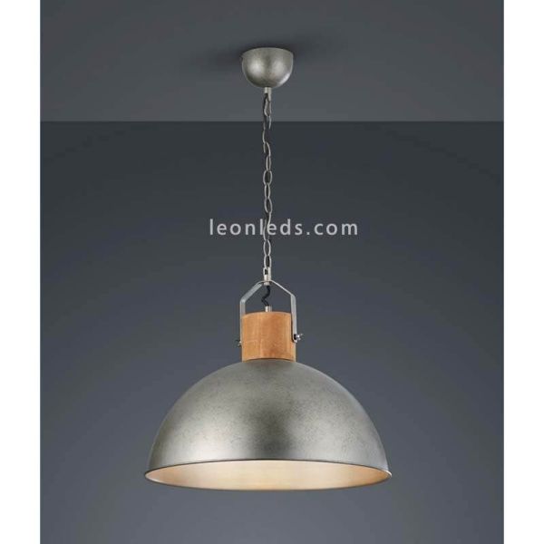 Lámpara de techo industrial Delhi Trio Lighting