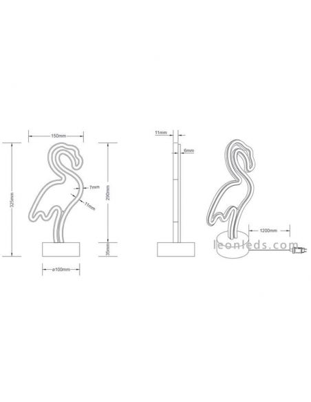 Lampe Flamenco | LeonLeds.com
