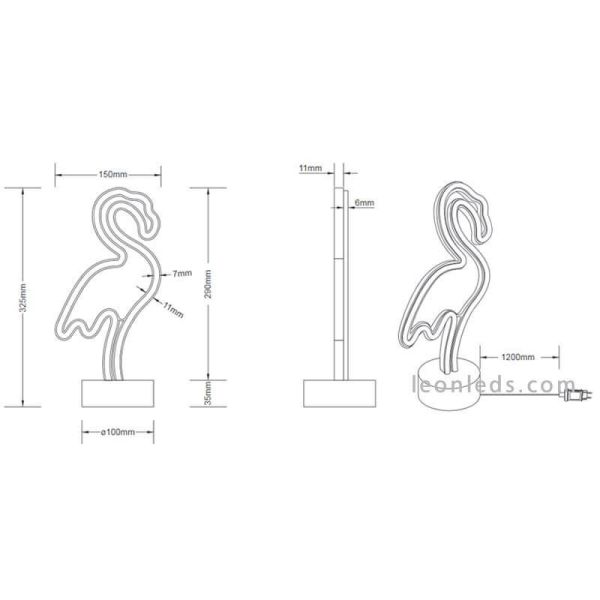 Lámpara Flamenco | LeonLeds.com
