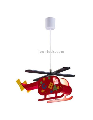 Lámpara de techo infantil Alfa de CristalRecord | LeonLeds.com