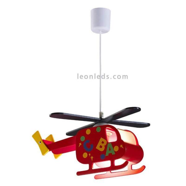 Lámpara de techo infantil Alfa de CristalRecord | LeonLeds.com