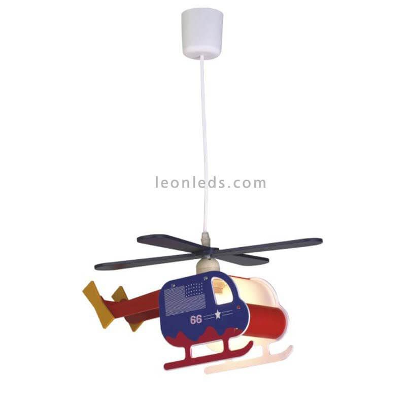 Lámpara de techo Helicóptero Bravo | LeonLeds.iluminacion