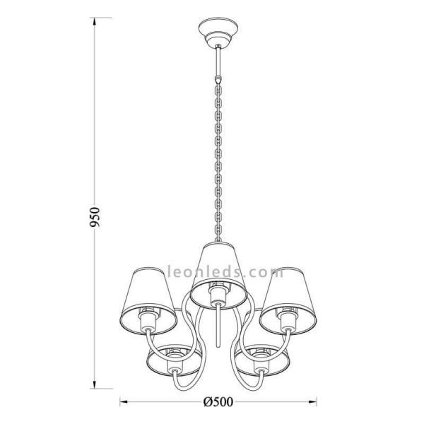 Suspension Candy multicolore | LeonLedlighting