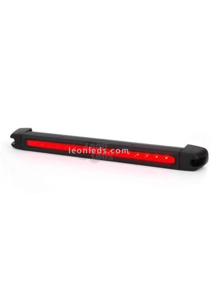 Barra Tercera Luz de Freno LED Trasera para Camión 12Voltios Roja Homologada | LeonLeds
