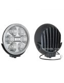 Faro LED Redondo de largo alcance Para automóviles y camiones 4x4 Homologado Wesem FERVOR | LeonLeds Iluminación