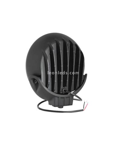 Faro de largo alcance LED homologado redondo con luz diurna para 4X4, Camiones, OffRoad | LeonLeds Iluminuación