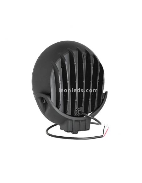 Faro de largo alcance LED homologado redondo con luz diurna para 4X4, Camiones, OffRoad | LeonLeds Iluminuación