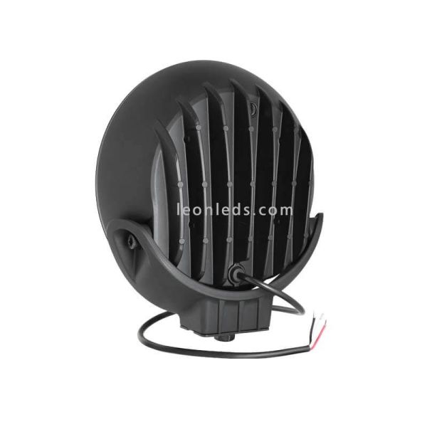 Farol LED de longo alcance redondo aprovado com luz diurna para 4X4, Caminhões, OffRoad | Leon Iluminação LED