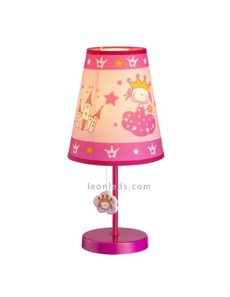 Lámpara de mesa serie Princess-castillos y princesas | LeonLeds.com