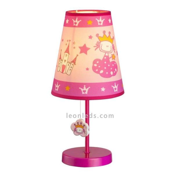 Lámpara de mesa serie Princess-castillos y princesas | LeonLeds.com