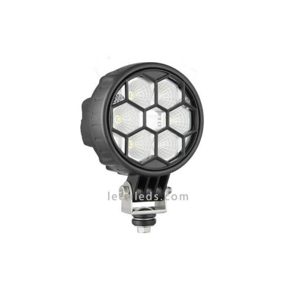 Faro Redondo 6 LEDs - 24 V  Lente Transparente | LeonLeds.com
