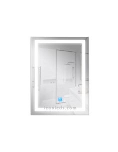 Espejo LED rectangular 15W 2