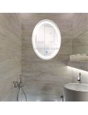 Espelho de banheiro oval LED 15W