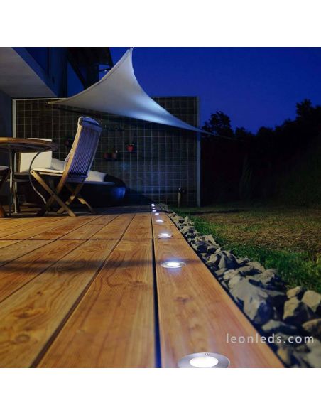 Foco Led Cobsoil para empotrar en el exterior | LeonLedsfarosempotrables