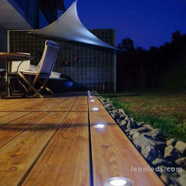 Foco Led Cobsoil para empotrar en el exterior | LeonLedsfarosempotrables