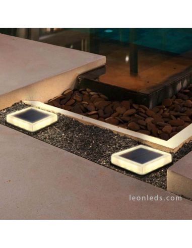 Aplique LED Solar Kipper para exterior de Sulion | LeonLedsapliquesolares