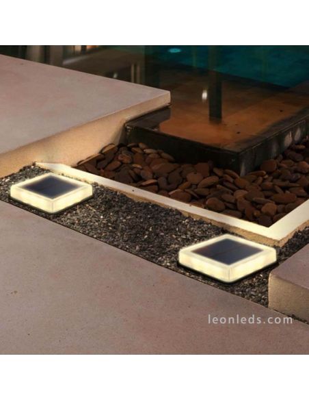 Aplique LED Solar Kipper para exterior de Sulion | LeonLedsapliquesolares