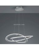 Moderna luminária de teto LED Oakland Trio Lighting
