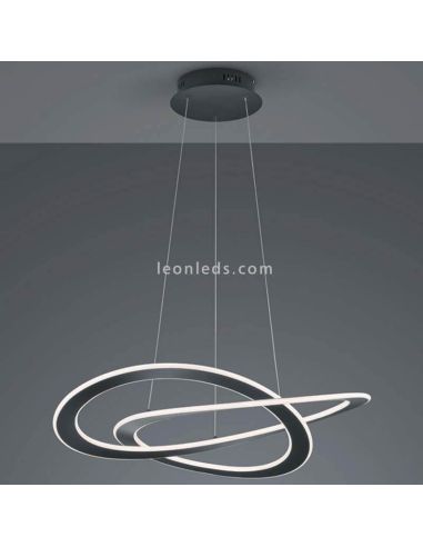 Plafonnier LED Anthracite