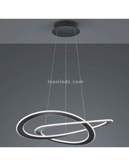 Lámpara de Techo LED Antracita