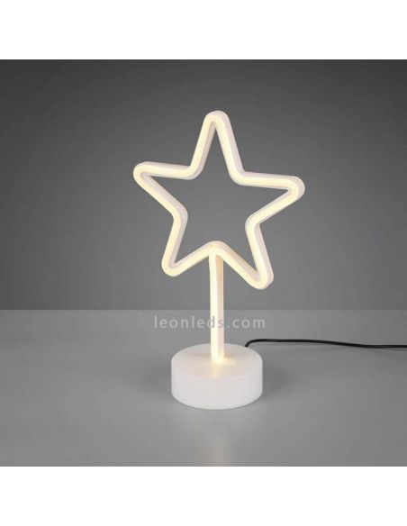 Lámapra de sobremesa Star de Trio Lighting | LeonLeds.com