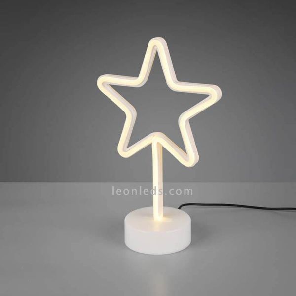 Lámapra de sobremesa Star de Trio Lighting | LeonLeds.com