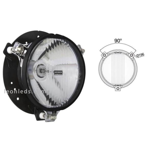 Faro Principal para coches de Rally  -Ø152- | LeonLeds.com