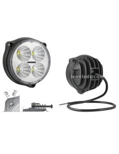 Faro Redondo Ø87 LED  12-24V Con Cable | LeonLeds.com