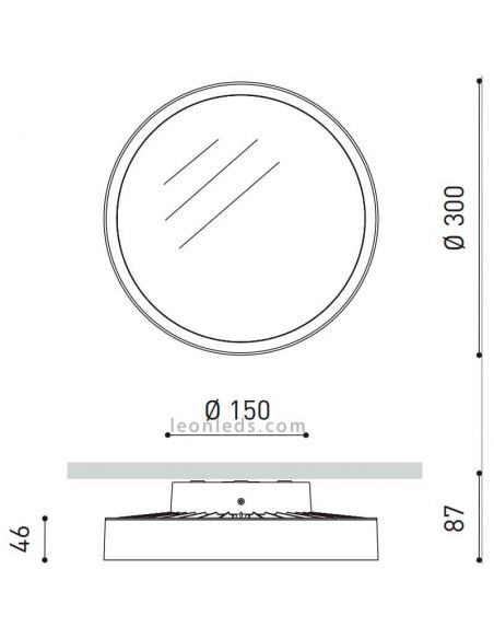 Dimensões Sky 2 ArkosLight