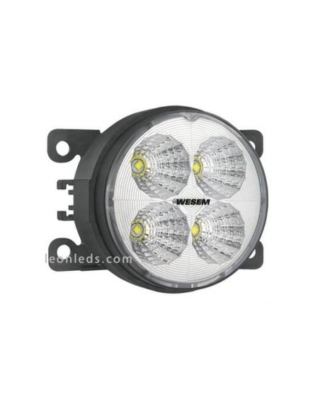 Phare Rond Ø87 LED Avec Support 12-24V- Avec Câble- | LeonLedlighting