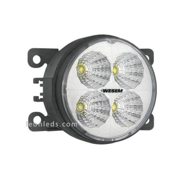 Farol Redondo Ø87 LED Com Suporte 12-24V- Com Cabo- | LeonIluminação LED