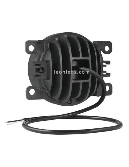 Phare Rond Ø87 LED Avec Support 12-24V- Avec Câble- | LeonLedsPhares