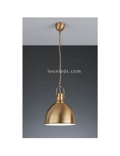 Antiga luminária de teto de bronze Jasper Trio Lighting 2