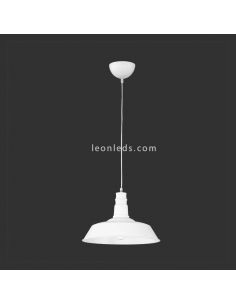 Plafonnier industriel blanc Will Trio Lighting 2