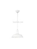 Lámpara de Techo industrial Blanca Will Trio Lighting