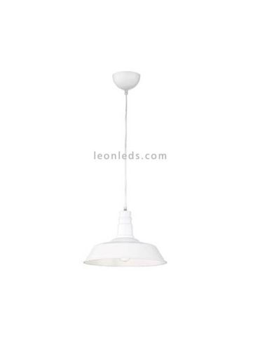 Lámpara de Techo industrial Blanca Will Trio Lighting