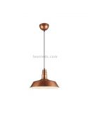 Plafonnier en cuivre antique Will Trio Lighting