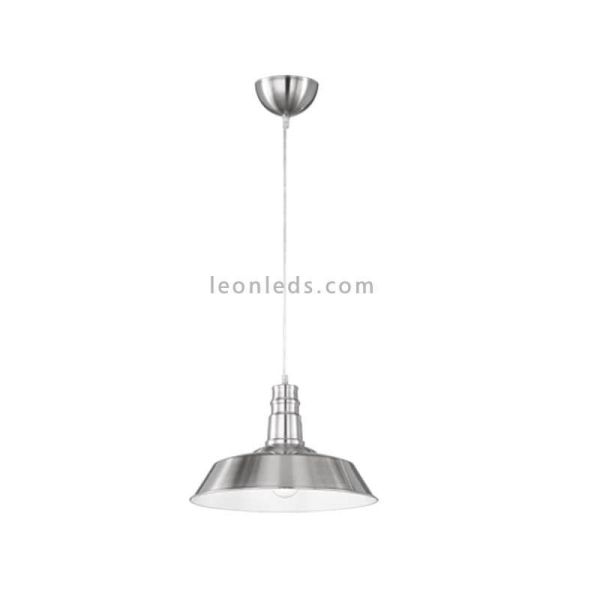 Suspension industrielle en nickel Will Trio Lighting