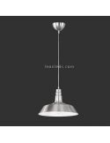 Lámpara de Techo industrial Níquel Will Trio Lighting